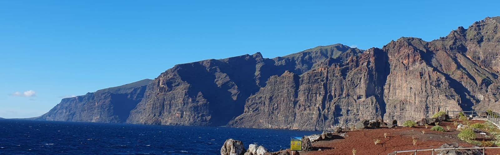 Panorama der Klippen von Los Gigantes
