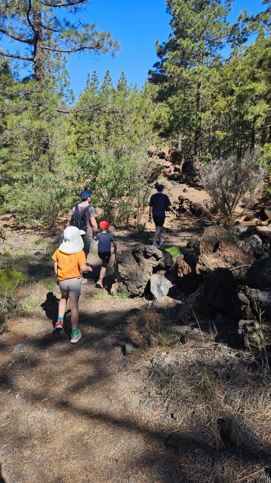 Wandern im Hinterland von Teneriffa